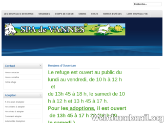 spa-vannes.com website preview