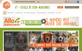 rhone.spa.asso.fr website preview
