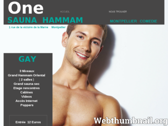 one-sauna.com website preview