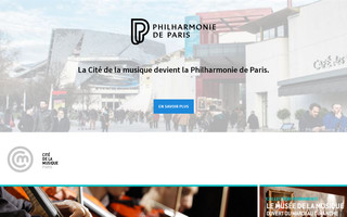 citedelamusique.fr website preview
