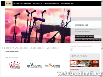 lesvictoires.com website preview