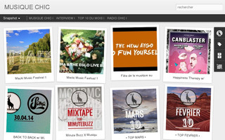 musique-chic.com website preview