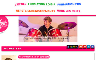 musiques-tangentes.asso.fr website preview