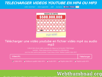 telecharger-videos-youtube.com website preview