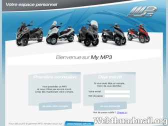 my-mp3.fr website preview