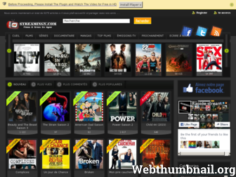 streamingv.com website preview
