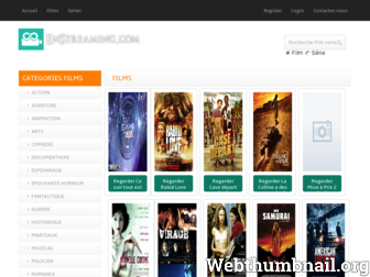 enstreaming.com website preview