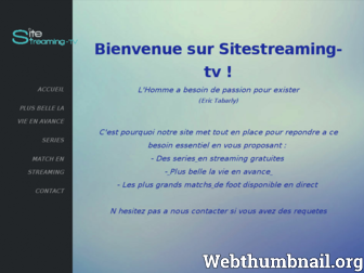 sitestreaming-tv.com website preview