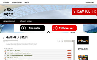 stream-foot.fr website preview