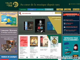 laflutedepan.com website preview