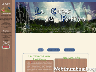 caverne-partitions.com website preview