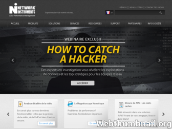 networkinstruments.fr website preview