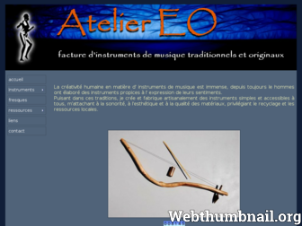 atelier-eo.com website preview