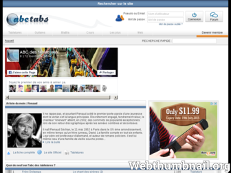 abc-tabs.com website preview