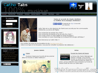 catho-tabs.com website preview