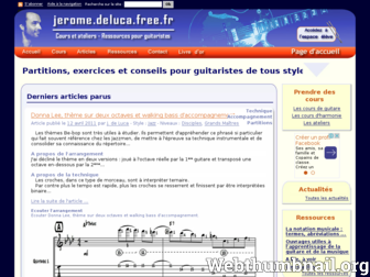 jerome.deluca.free.fr website preview