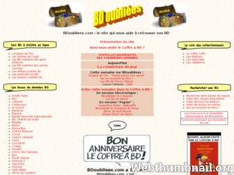 bdoubliees.com website preview