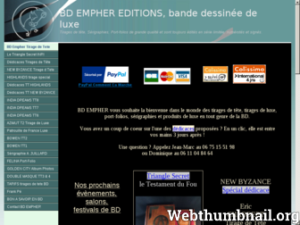bdempher.fr website preview