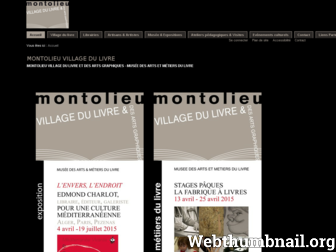 montolieu-livre.fr website preview