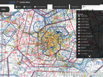 carte.f-aero.fr website preview