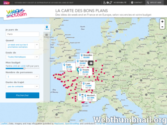 cartebonsplans.voyages-sncf.com website preview