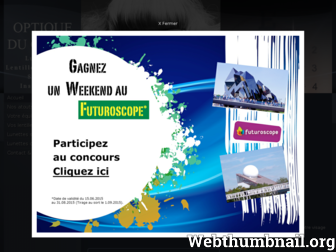 optiqueducygne.fr website preview