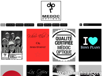 medocoptique.fr website preview