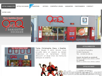 optique-90.com website preview