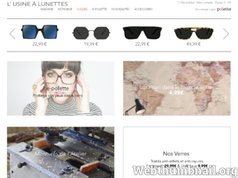 lusinealunettes.com website preview
