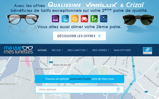 mavuemeslunettes.fr website preview