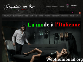 grossiste-en-live.fr website preview