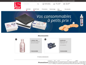 jbar.fr website preview