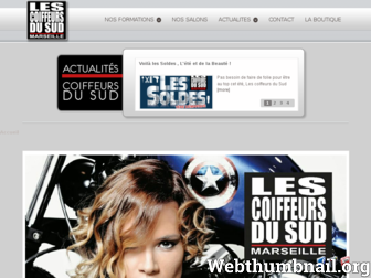 lescoiffeursdusud.com website preview