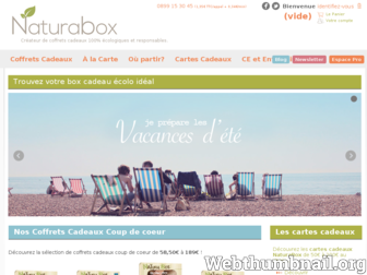 naturabox.com website preview