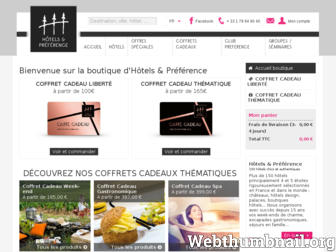 coffret-cadeaux-hotels.com website preview