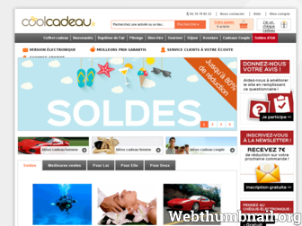 coolcadeau.fr website preview