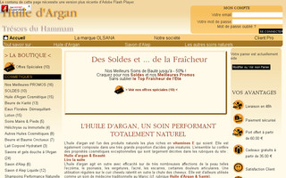 huile-dargan.fr website preview