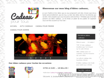 cadeau-pour-tous.fr website preview