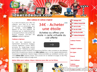 xn--idecadeaux-c7a.com website preview