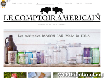 lecomptoiramericain.com website preview