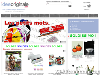 idee-originale.com website preview