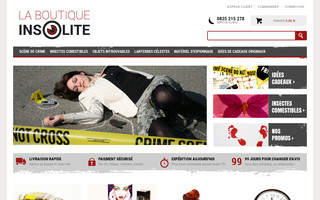 laboutiqueinsolite.com website preview