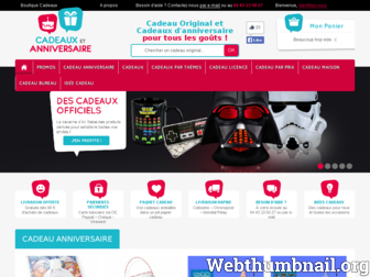 cadeaux-et-anniversaire.com website preview