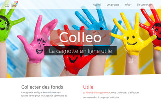 colleo.fr website preview
