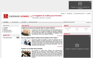 cadeaux-homme.fr website preview