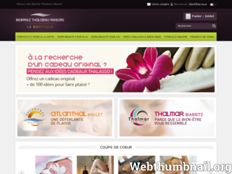 boutique.biarritz-thalasso.com website preview