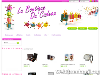 laboutiqueducadeau.com website preview