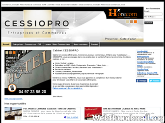cessiopro-chr.octissimo.com website preview