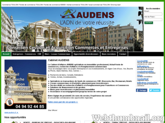 cote-azur-entreprises.octissimo.com website preview