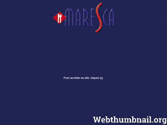 maresca.fr website preview